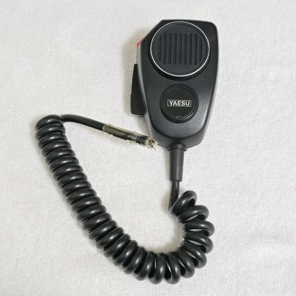 Vintage YAESU YE-17 Dynamic Microphone 600 OHM Ham Radio Japan READ